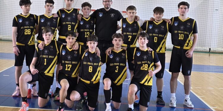 Calificare la turneul final Grupa Valorică B pentru juniorii U16 de la Cuza Pirates Brăila