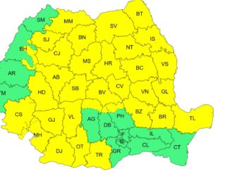 După o zi de Florii cu vreme de primăvară autentică avem parte de un cod galben de intensificări ale vântului