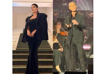 După concertul lui Alessandro Safina, brăileanca Lili Apostol a primit mulțumiri publice din partea artistului italian