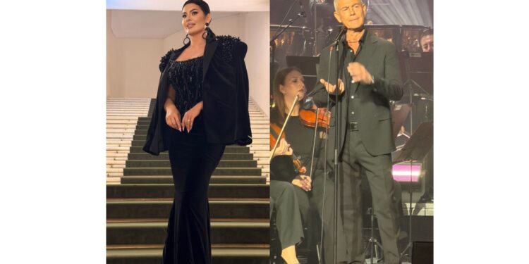 După concertul lui Alessandro Safina, brăileanca Lili Apostol a primit mulțumiri publice din partea artistului italian