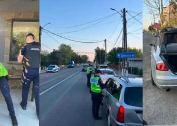 Razii de amploare ale polițiștilor în noaptea de 25 spre 26 aprilie