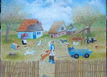 Artiștii plastici Ruxanda Ciupercă – Ruxy și Dumitru Ștefănescu-ȘTEF prezenți la „Saloanele Moldovei” din Iași 