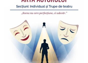 În perioada 05 – 08 mai 2026, Brăila va găzdui etapa finală a Olimpiadei Naționale de Arta Actorului