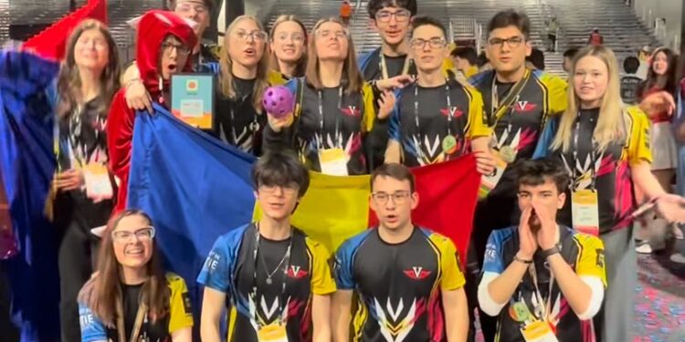 Echipa Velocity, de la Colegiul Național Gh. M. Munteanu Murgoci Brăila, campioni mondiali la robotică
