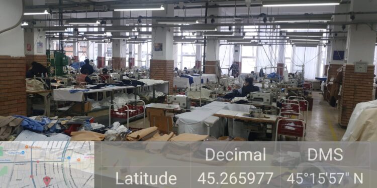 O cunoscută fabrică de textile din Brăila amendată de Garda de Mediu