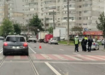 Minor accidentat pe Bulevardul Dorobanților