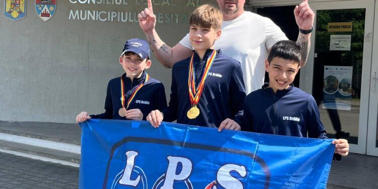 Cinci medalii pentru sportivii de la LPS Brăila la Campionatele Naționale Școlare de înot