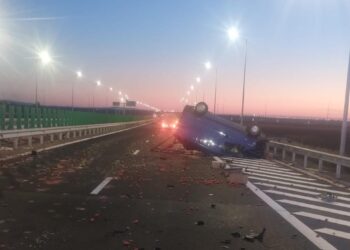 Accident mortal pe Autostrada A7, în apropiere de ieșirea din municipiul Buzău spre Brăila