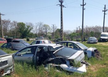 Garda de Mediu Braila a depistat o activitate ilegală de gestionare a vehiculelor scoase din uz în localitatea Silistraru
