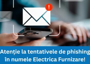 Atenționare privind tentative de phishing în numele Electrica Furnizare