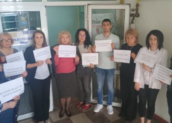 Proteste ale sindicaliștilor de la Apele Române și la Brăila
