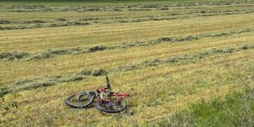 Biciclist accidentat mortal pe DJ 251B, pe raza localității Cerțești, județul Galați