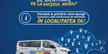 Ghișeul mobil pentru cartea electronică de identitate vine în sprijinul cetățenilor