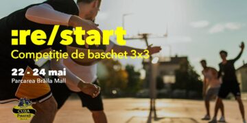Brăila Mall susține mișcarea și promovează sportul printr-un eveniment de baschet 3x3