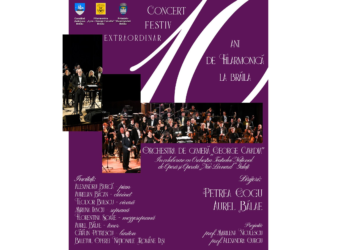 Filarmonica „Lyra – George Cavadia” sărbătorește 10 ani de excelență artistică
