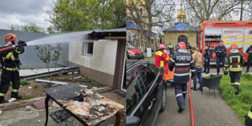 CLM Brăila a aprobat un ajutor de urgență acordat proprietarei imobilului afectat de incendiul din data de 21.04.2026