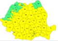 Cod galben de  intensificări ale vântului