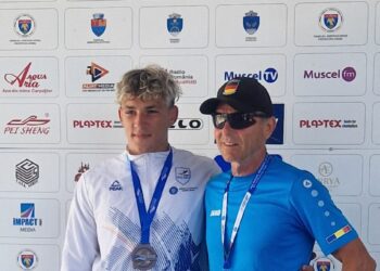 Medalie a României adusă de brăileanul Stoian Eduard la Campionatul European de Maraton Kaiac-Canoe