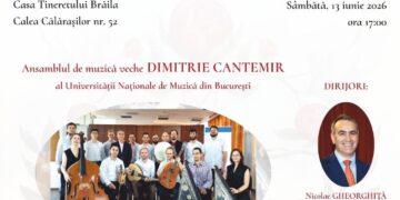 „De la Stambul la București. Cântece de lume la început de secol XIX” – concert de muzică veche la Brăila