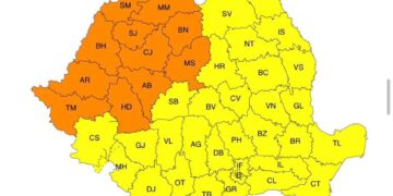 ANM a emis Cod Portocaliu și Cod Galben de caniculă. Temperaturile urcă până la 37 de grade!