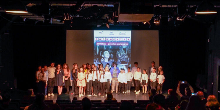 Premiera documentarului „CODE Kids – povestea unui progres” realizat de Fundația PROGRESS a avut loc în prezența a peste 100 de invitați și 22 de copii din 3 biblioteci rurale