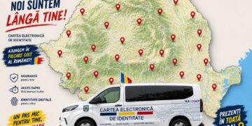 Caravana pentru eliberarea Cărții Electronice de Identitate ajunge la Chiscani