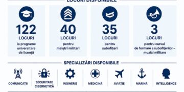 Start recrutărilor pentru instituțiile de învățământ militar și de informații