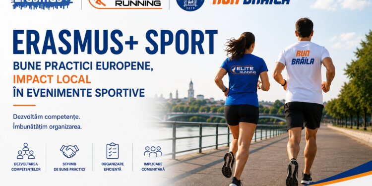 ACS Elite Running a castigat un proiect Erasmus+ Sport dedicat organizării evenimentelor sportive