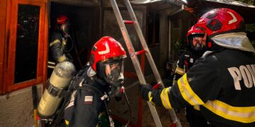 Incendiu la o locuință din comuna Vădeni