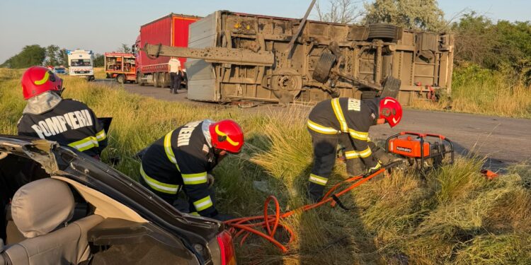 Accident mortal pe DN22 la ieșirea din localitatea Movila Miresii către localitatea Comăneasca