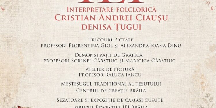 Brăila Mall marchează Ziua Iei prin expoziții, ateliere de creație și recitaluri susținute de elevii Liceului de Arte „Hariclea Darclée”
