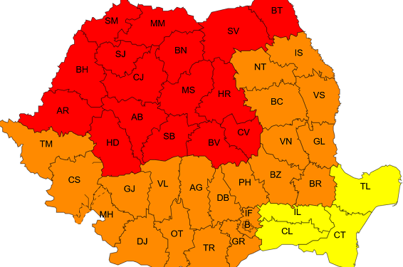 Val de caniculă în weekend. Cod portocaliu în județul Brăila