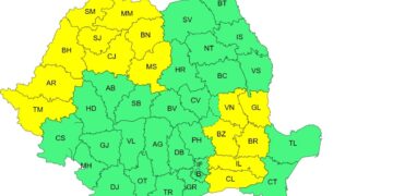 Cod Galben de temperaturi extreme și disconfort termic ridicat