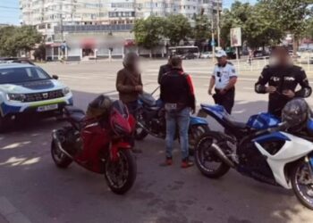 Siguranța motocicliștilor în atenția polițiștilor rutieri brăileni