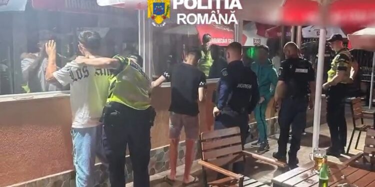Razie a polițiștilor în mediul rural
