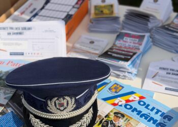 polițiștii îi invită pe copii și părinți