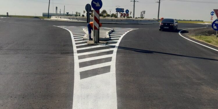 Siguranța rutieră pe DN 2B, sub lupa DRDP Buzău: Sens giratoriu nou la Făurei și investiții în desfășurare la Lacu Sărat