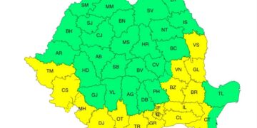 Avertizări meteo pentru perioada 19 – 21 iulie 2026