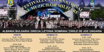 Brăila va găzdui cea de-a XVII-a ediție a Festivalului Internațional al Muzicilor Militare