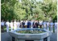 Ziua Imnului Național al României sărbătorită la Ansamblul Comemorativ al Eroilor Neamului din Brăila