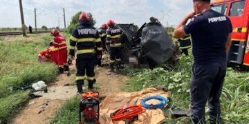 Accident feroviar soldat cu decesul a două persoane