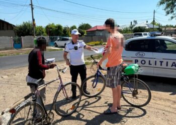 Acțiune pentru prevenirea și combaterea indisciplinei bicicliștilor