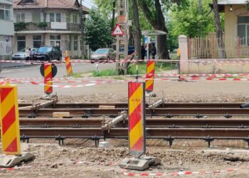 Trafic rutier închis pe strada Chișinăului, la intersecția cu strada Grigore Alexandrescu