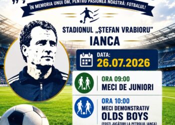 Memorialul „Ștefan Vrabioru”, la 27 de ani de la tragica dispariție a fotbalistului