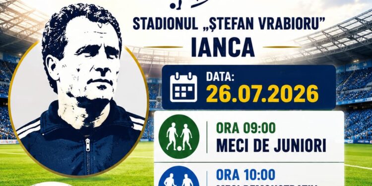 Memorialul „Ștefan Vrabioru”, la 27 de ani de la tragica dispariție a fotbalistului