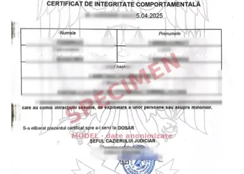 CERTIFICATUL DE INTEGRITATE COMPORTAMENTALĂ POATE FI OBȚINUT ONLINE, PRIN HUB-UL DE SERVICII AL MAI