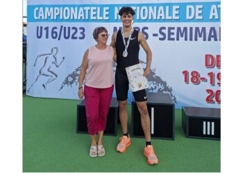 Brăileanul Denis Marius Buzoiu medaliat cu argint la Campionatele Naționale de atletism Under 23