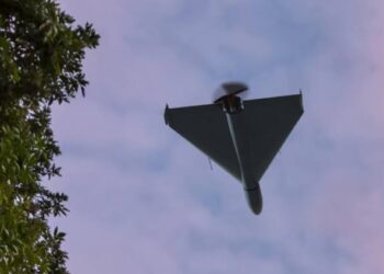 Dronă doborâtă de un pilot român în zona localității Padina, în județul Buzău