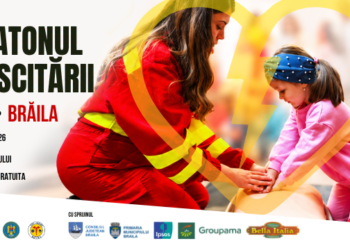 Prima ediție a „Maratonului Resuscitării” vine la Brăila, pe 15 august 2026
