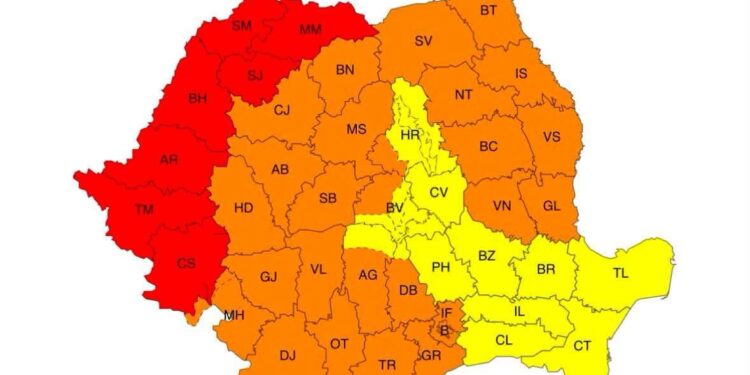 ANM anunță caniculă, nopți tropicale și furtuni violente